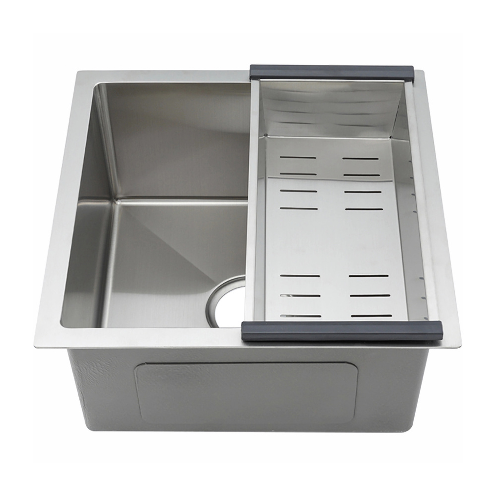 Мойка для кухни с коландером из нержавеющей стали Gappo GS4444