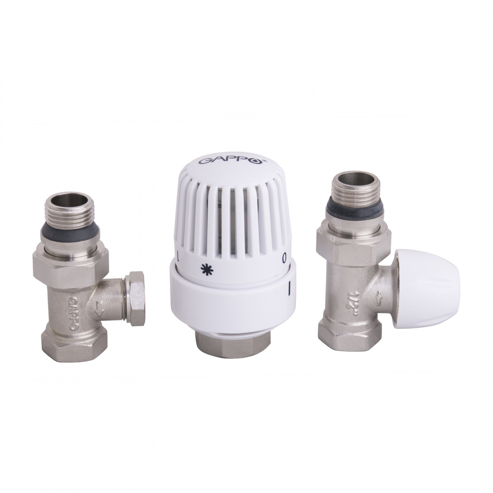 Комплект терморегулирующий прямой ВР-НР радиаторный Gappo G460 1/2"