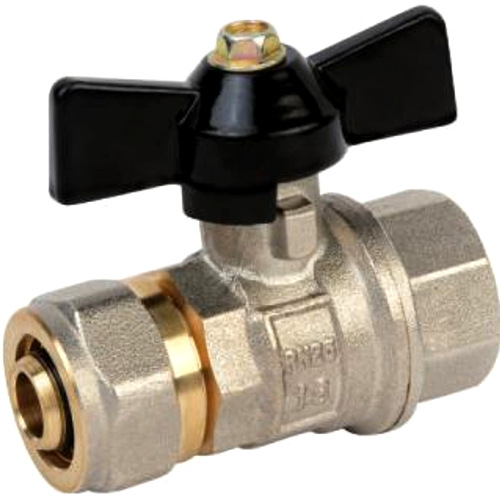 Кран шаровой BP-обжим 16 x 1/2" Frap F251.1604