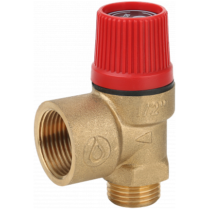 Клапан предохранительный ВР-НР Gappo G1457.1 1/2"x3/4 "x 1.5 бара