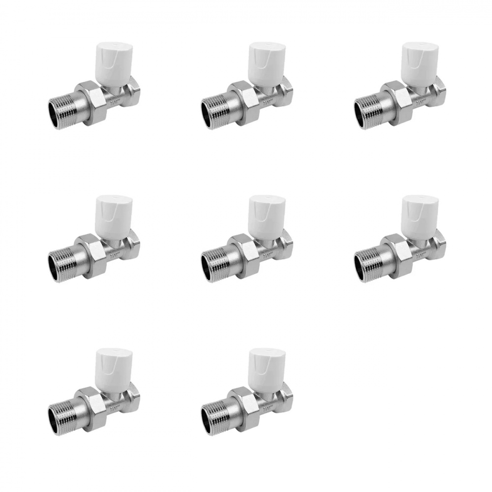 Клапан ручной регулировки прямой ВР-НР, радиаторный Gappo G266.05 3/4" уп. 8 шт.