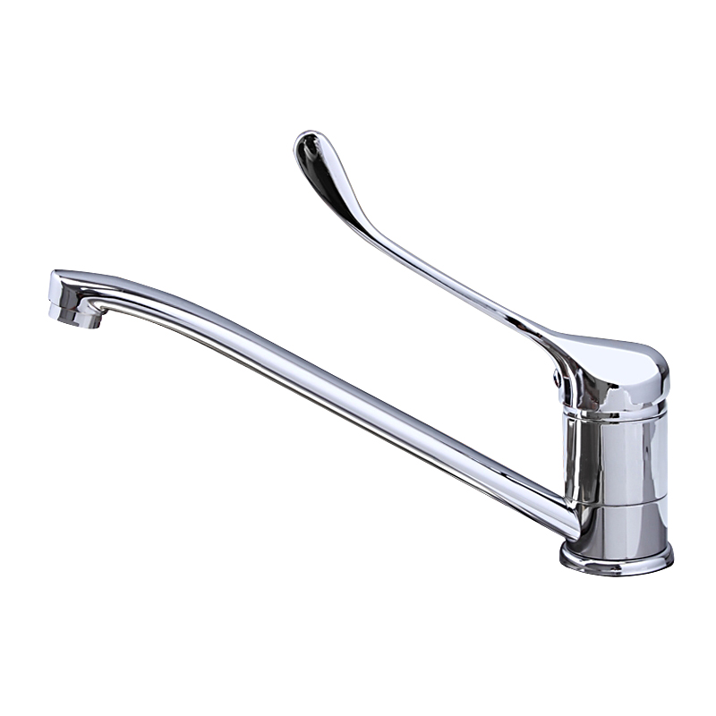 Локтевой смеситель для кухни Frap F4254