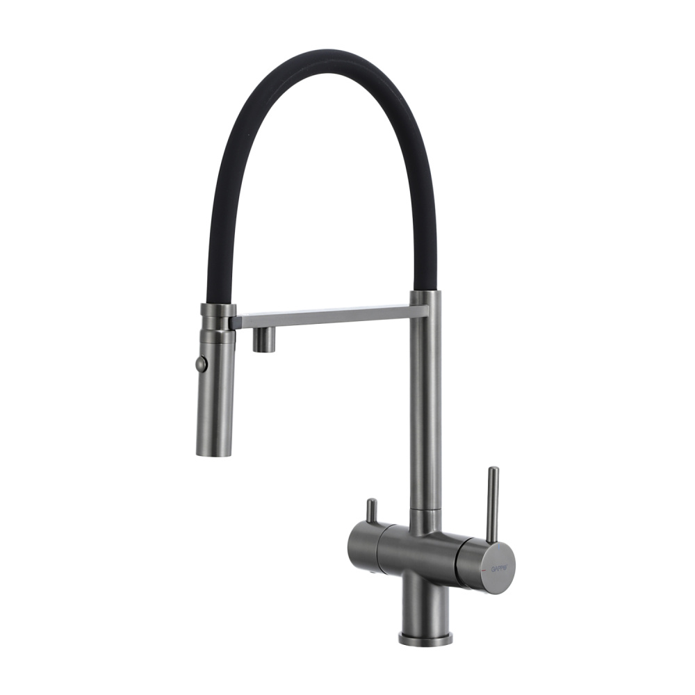 Смеситель для кухни с гибким изливом Gappo G4397-89