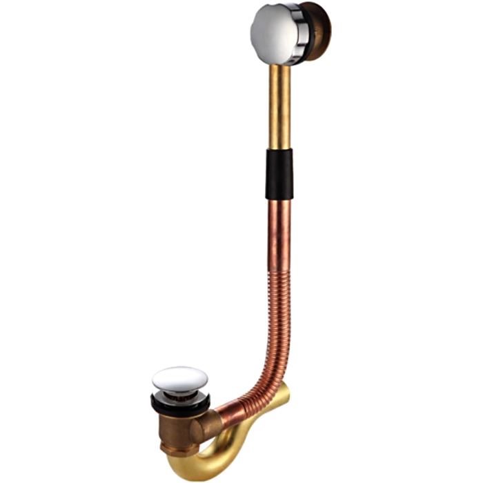 Слив-перелив для ванны автомат Frap F67