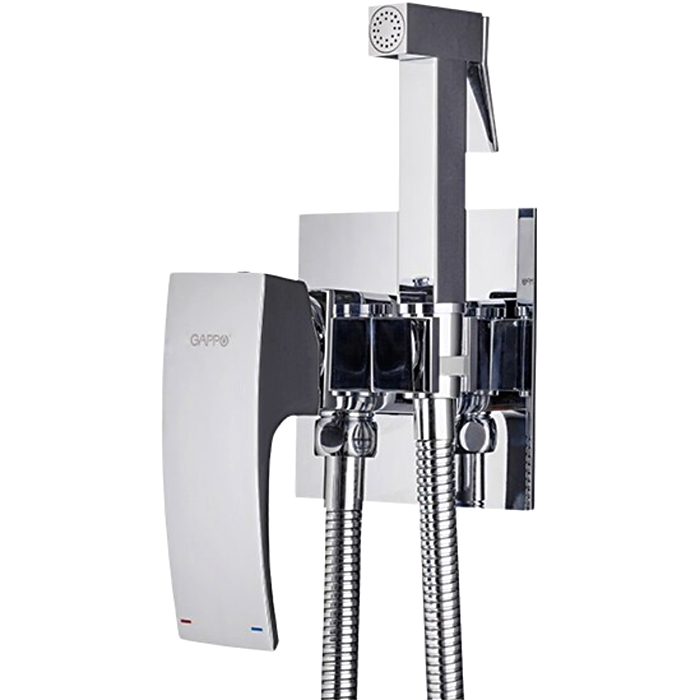 Смеситель с гигиеническим душем Gappo G7207-1