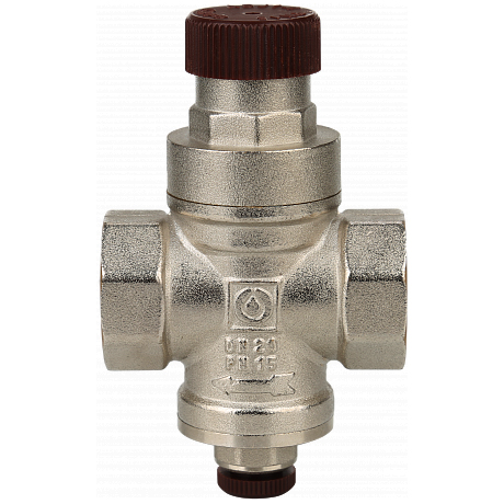 Редуктор давления поршневой с выходом для манометра Gappo G1401.05 3/4"