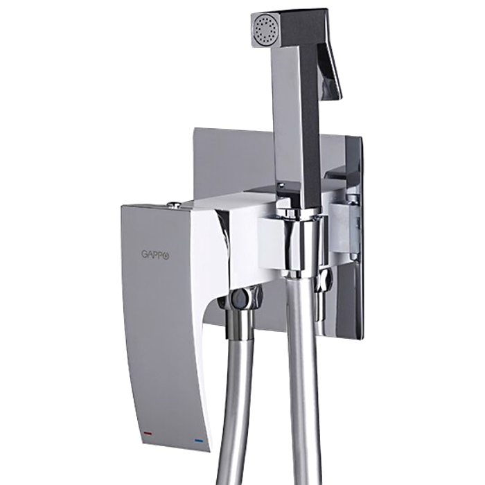 Смеситель с гигиеническим душем Gappo G7207-8