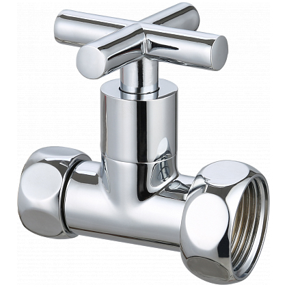 Кран для полотенцесушителя 2 шт. прямой ВР- ВР Gappo G470.0605 1"Fx3/4"F