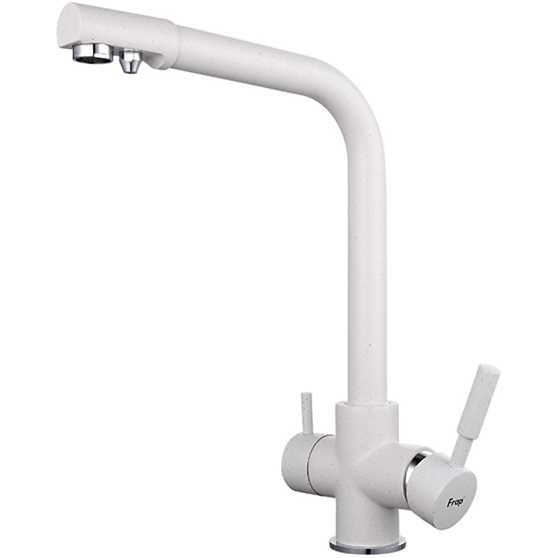 Смеситель для кухни со встроенным фильтром (краном) под питьевую воду Frap F4352-8