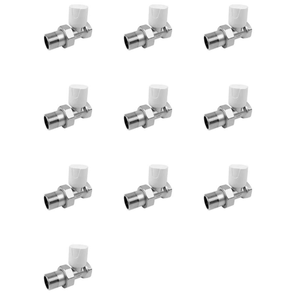 Клапан ручной регулировки прямой ВР-НР, радиаторный Gappo G266.04 1/2" уп. 10 шт.