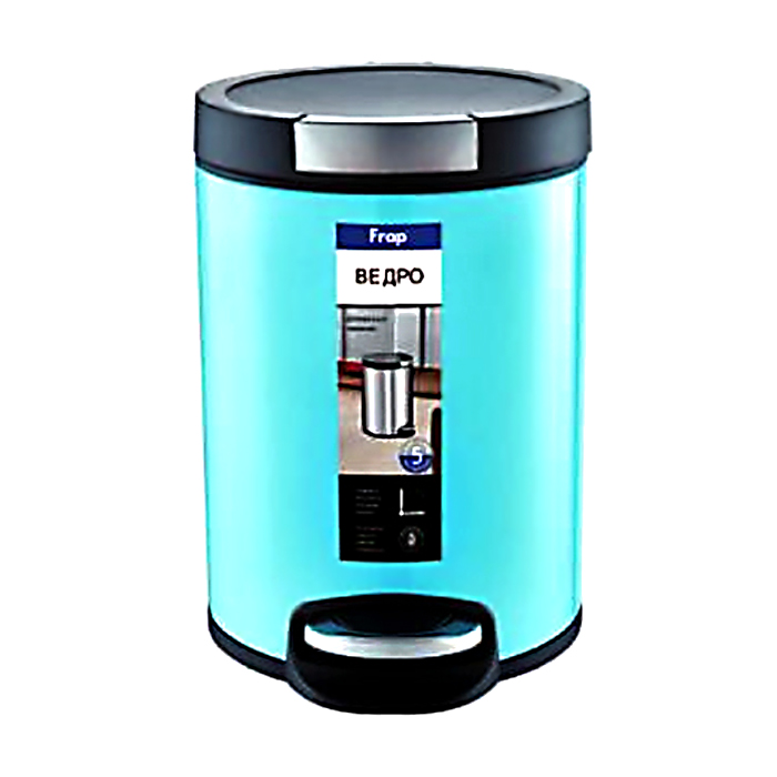 Мусорное ведро с педалью Frap F716