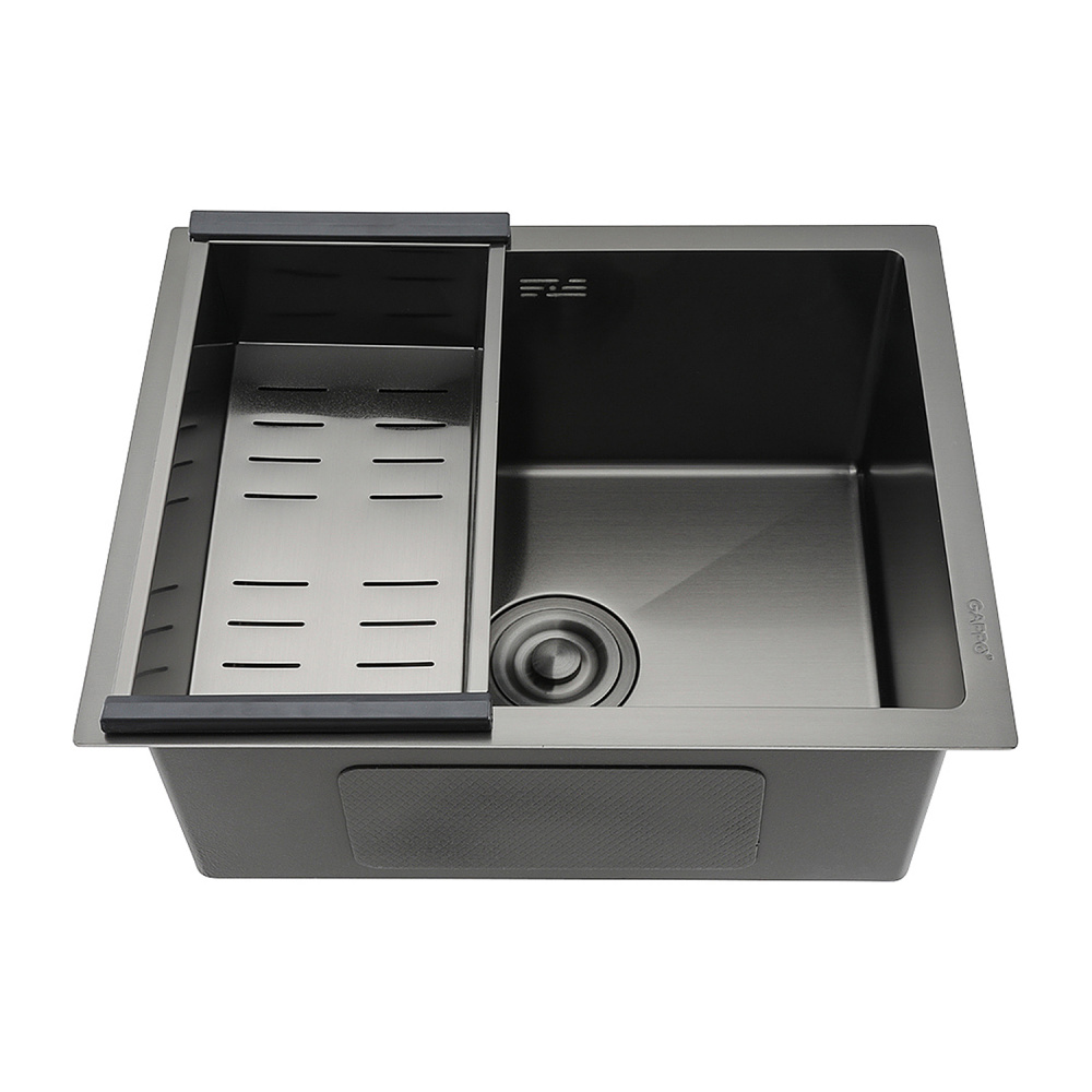 Мойка для кухни с коландером из нержавеющей стали Gappo GS5040-6